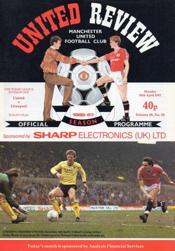 Match programme